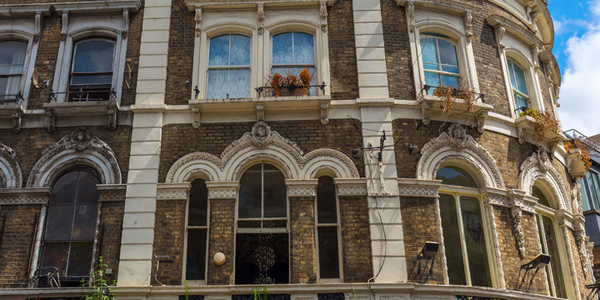 business premises above the high street